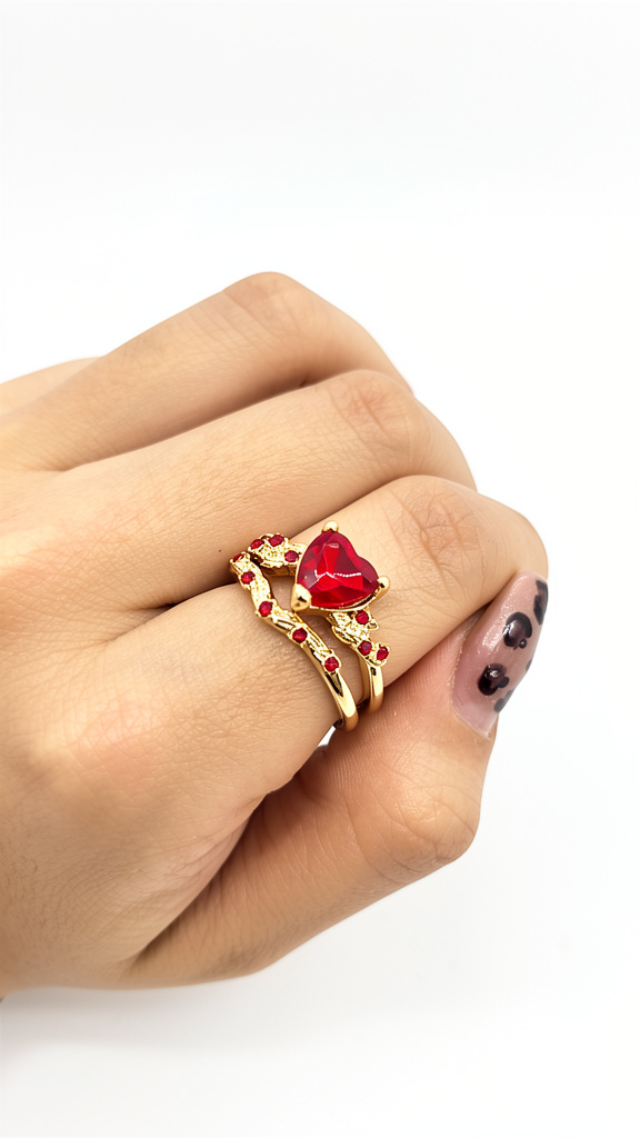 Anillo de corazón