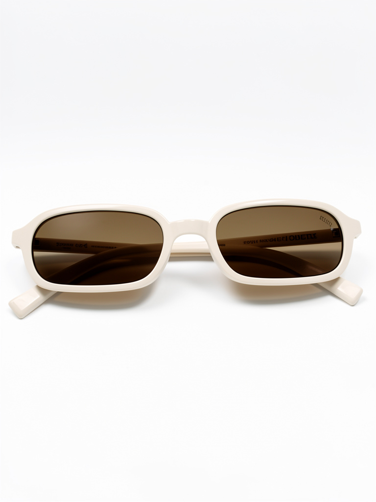 Gafas de sol blanco & cafe