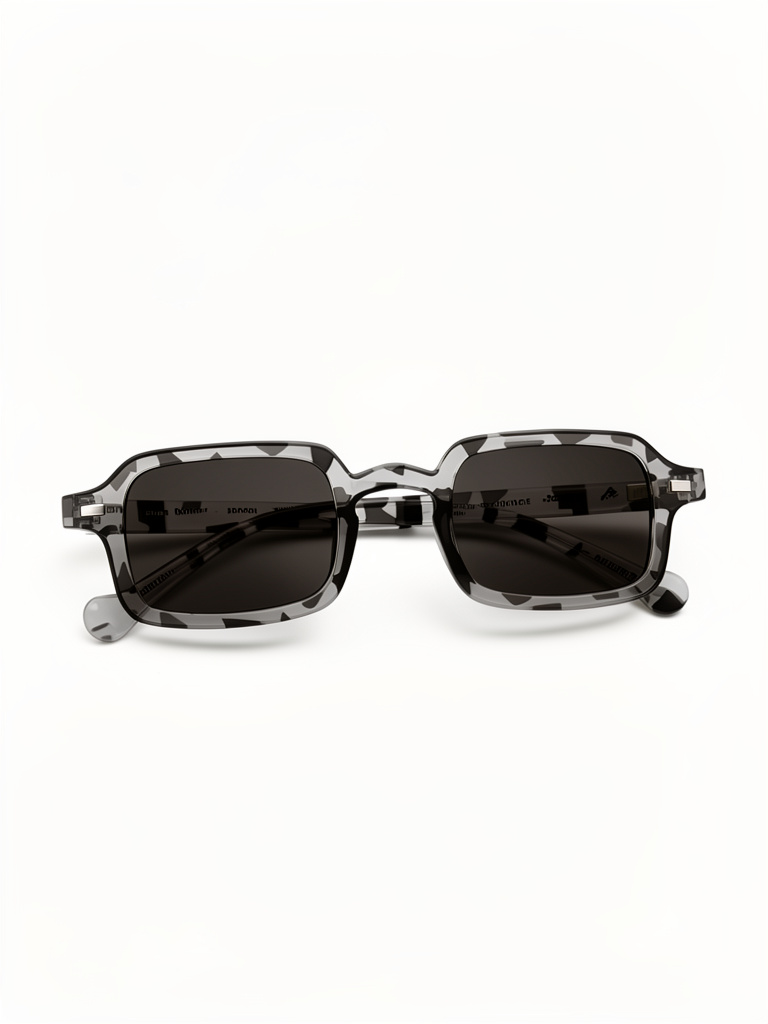 Gafas de sol transparente gris