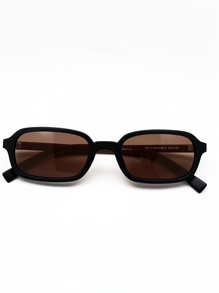Gafas de sol rectangular cafe