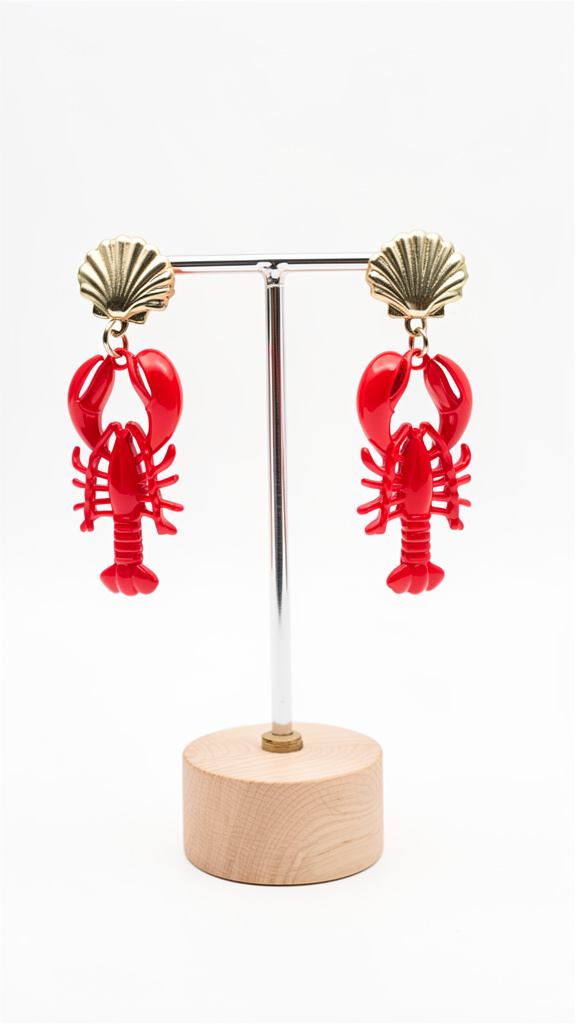 Aretes de cangrejo