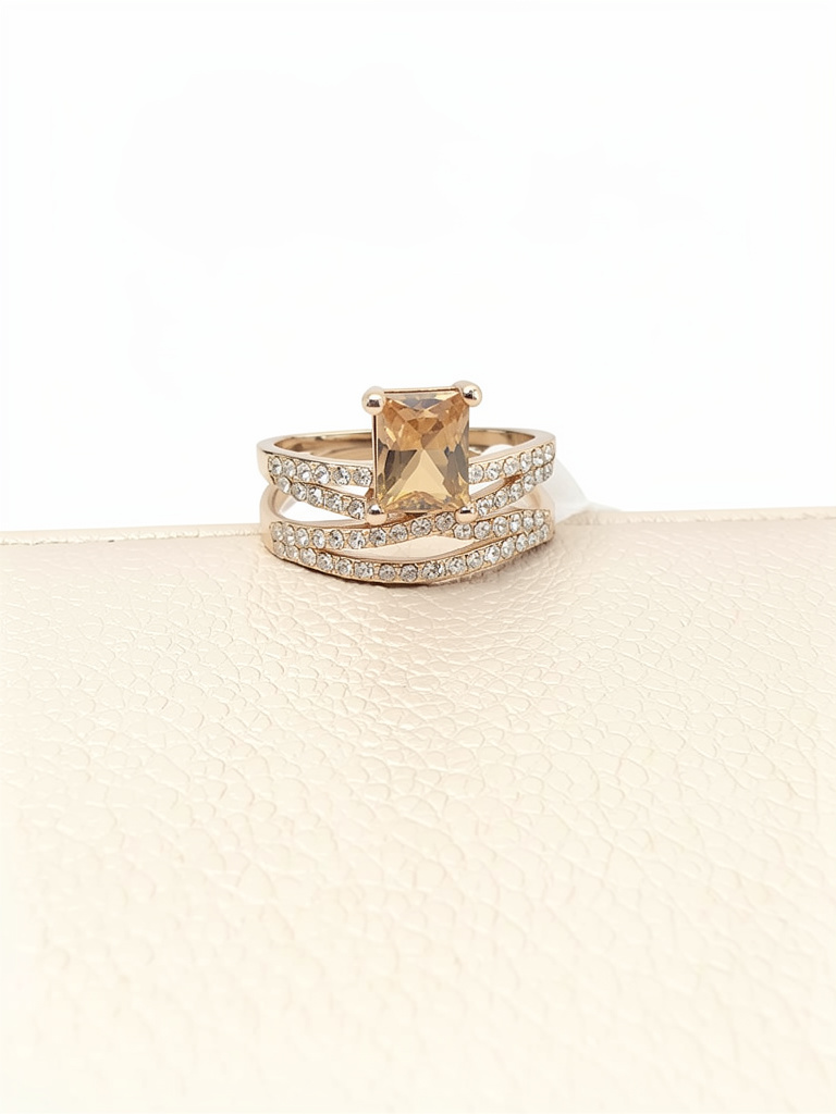 Anillo champagne