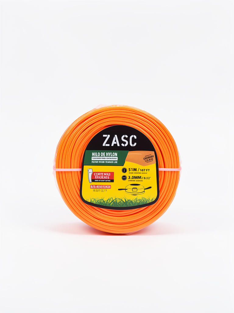 Nylon para guadaña 3mm 10mts