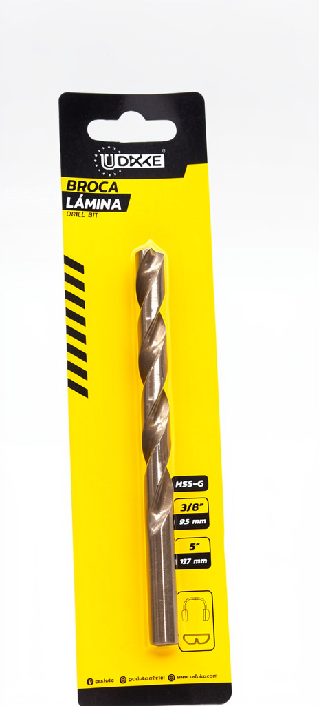Broca para metal 3/8 Uduke