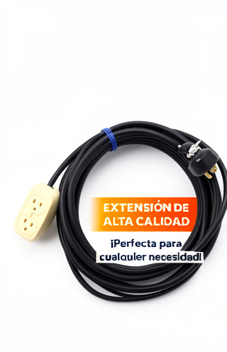 EXTENSION NEGRA 5MTS/17FT