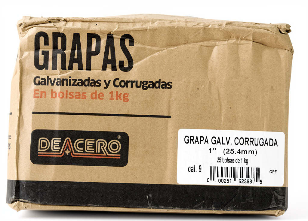 Grapa Galvanizada caja