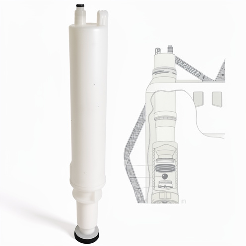 Botella para bombas de fumigar