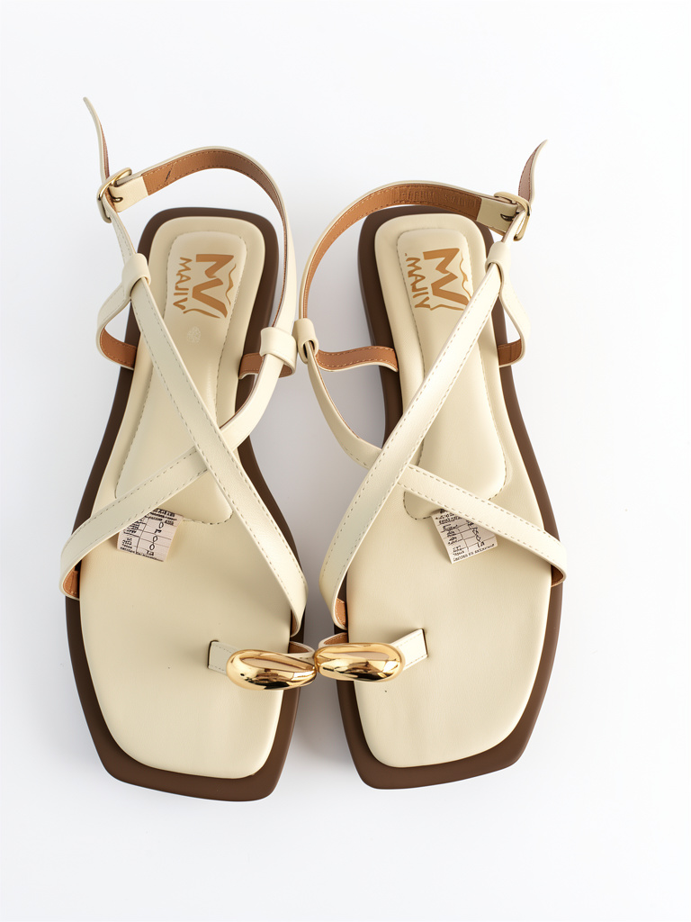 Sandalias blancas