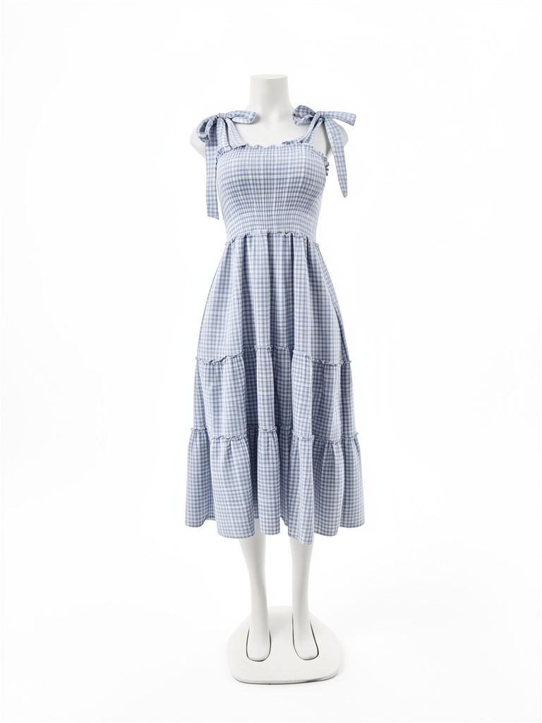 Vestido de cuadros