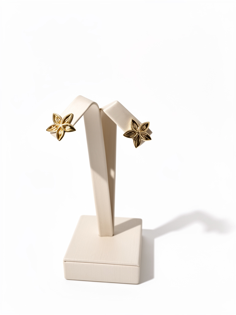 Aros flor calados