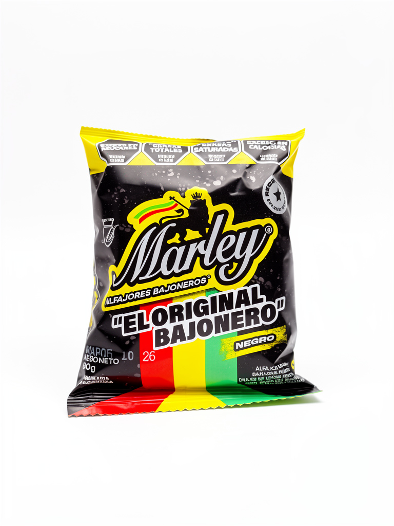 ALFAJOR MARLEY NEGRO