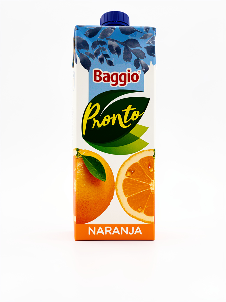 BAGGIO NARANJA SIN AZUCAR 1L