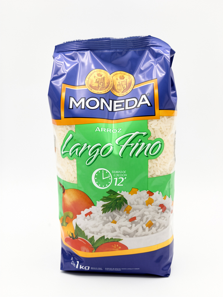 MONEDA ARROZ LARGO FINO 1kg