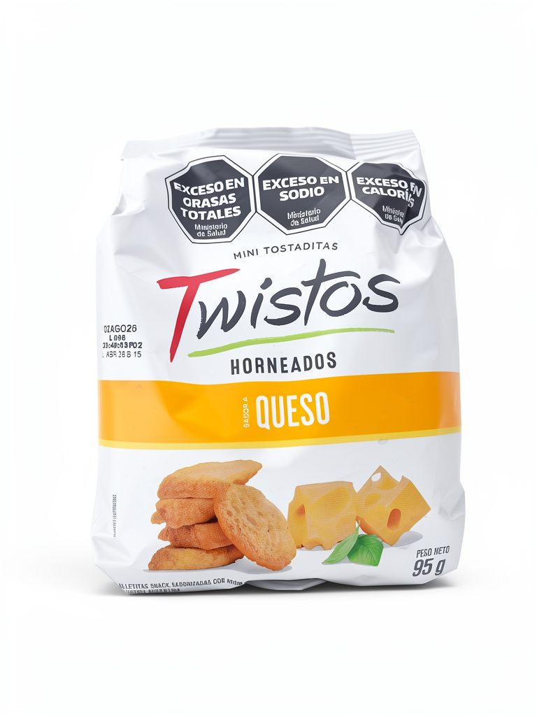 TWISTOS QUESO 95G