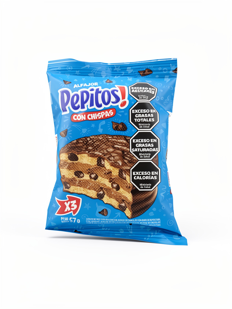 ALFAJOR PEPITO X3