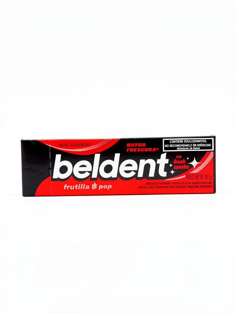 BELDENT FRUTILLA rojo