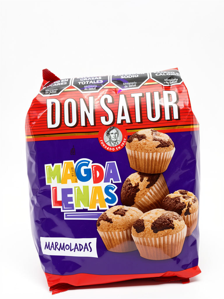 MAGDALENAS DON SATUR MARMOLADAS