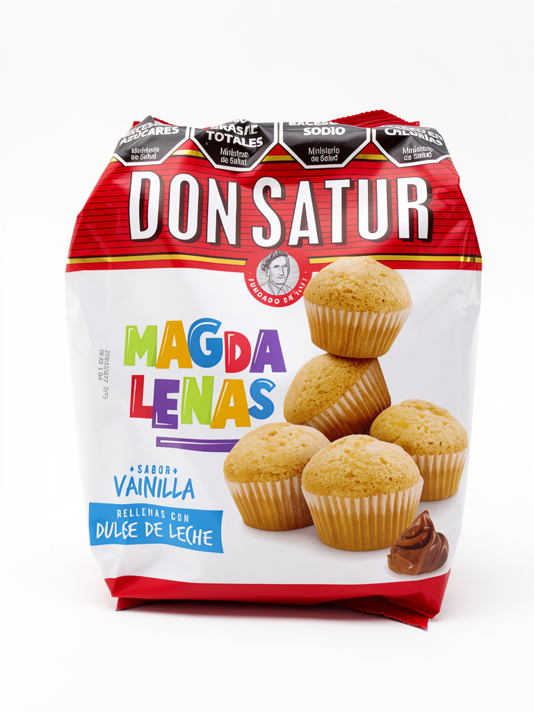 MAGDALENAS DON SATUR VAINILLA C/ DDL