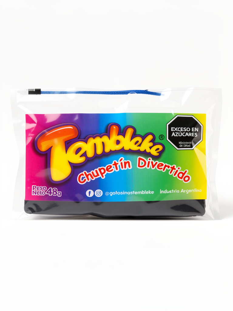 TEMBLEKE CHUPETIN DIVERTIDO