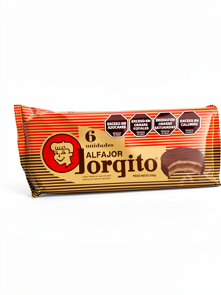 ALFAJOR JORGITO X6