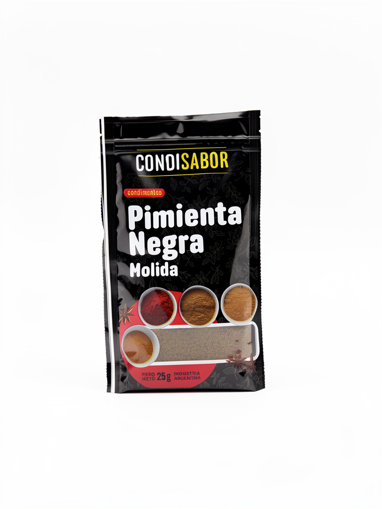 CondiSabor Pimienta Negra molida x25g