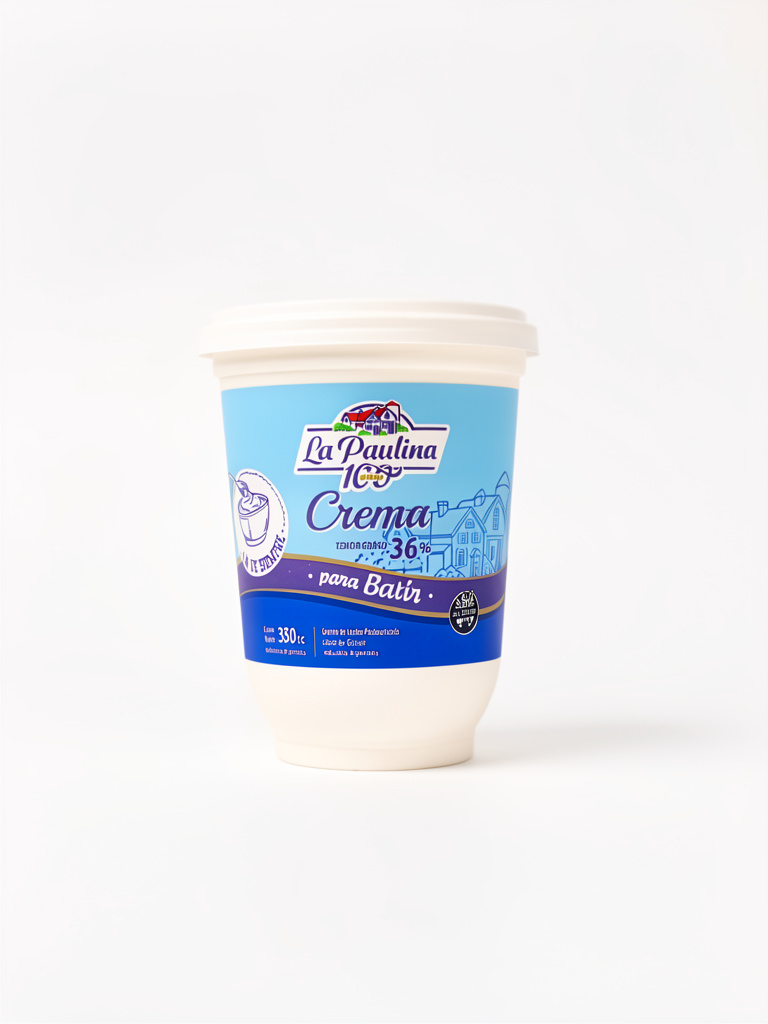 La Paulina Crema para batir x350cc