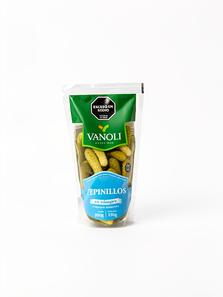 Vanoli pepinillos en vinagre de 150g