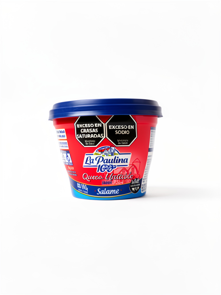 La Paulina Queso Untable de salame x190g