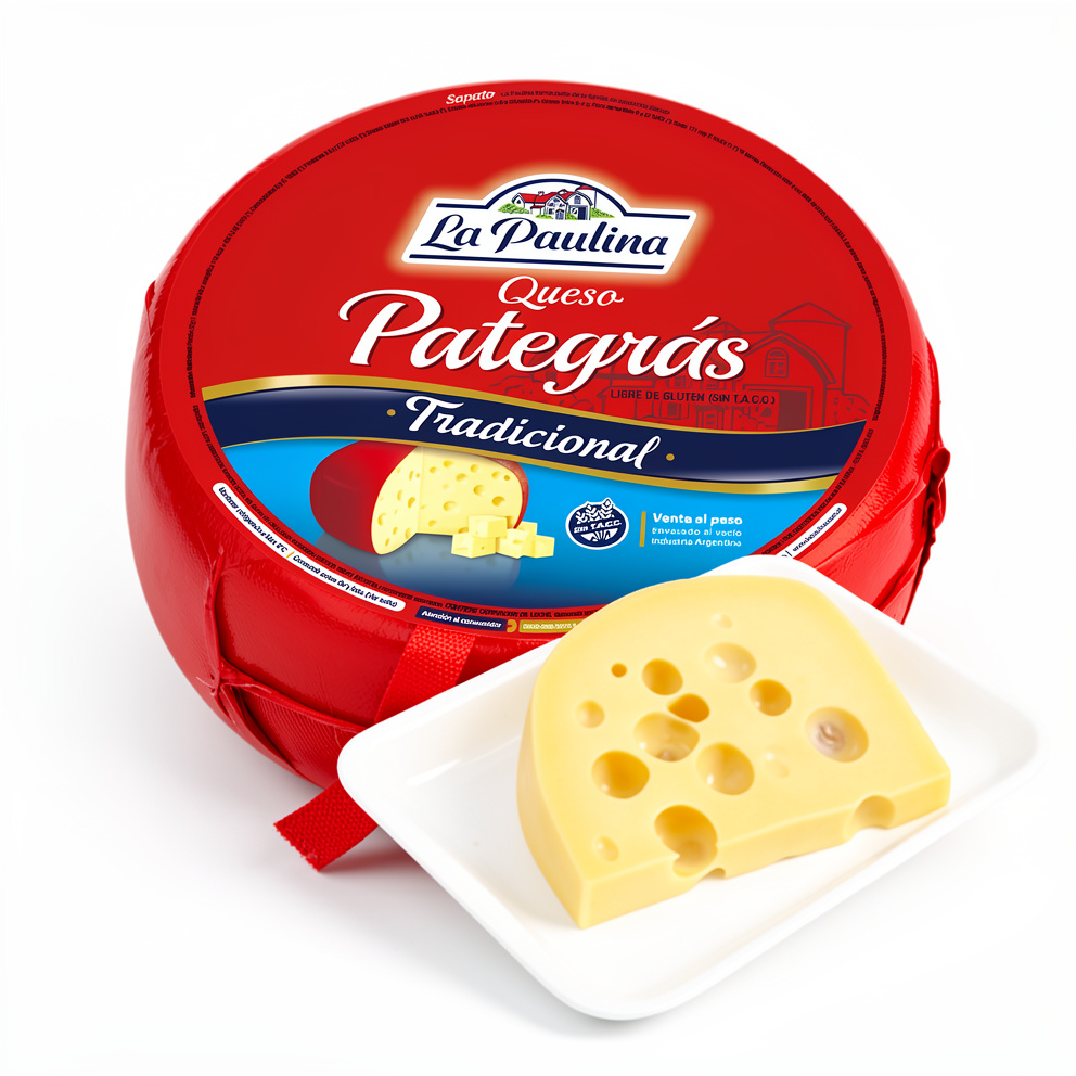 La Paulina Queso Pategras X kg