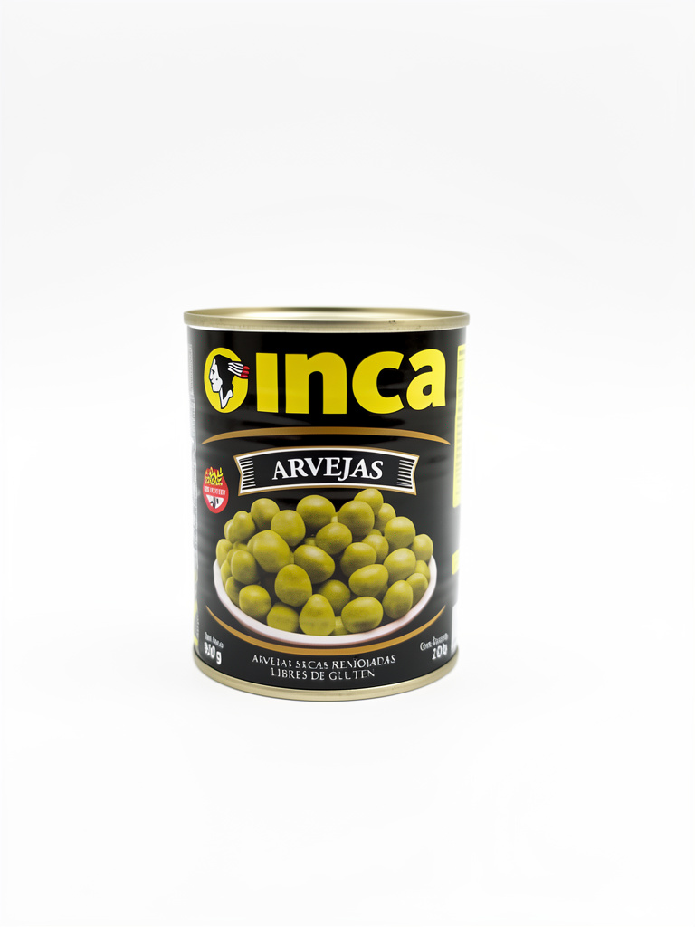 Inca arvejas en lata x202g