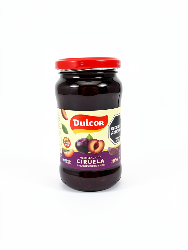 Dulcor mermelada de ciruela x454g