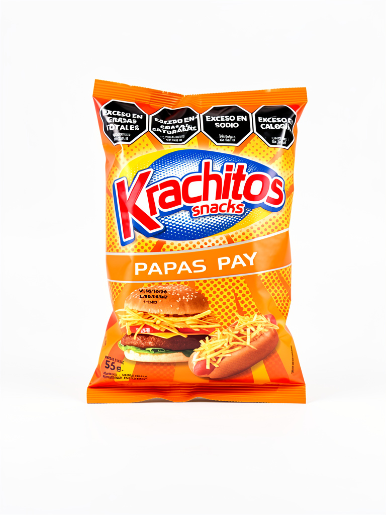 Krachitos Papas Pay x 50g