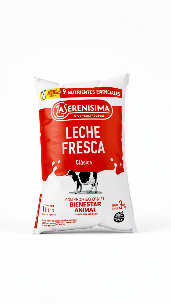 La Serenisima Leche sachet 1L