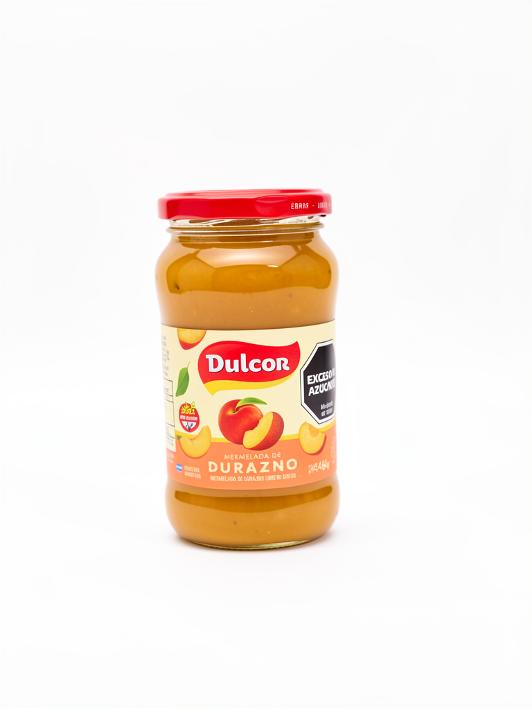 Dulcor mermelada durazno x454g