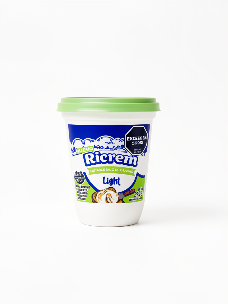 Ricrem Queso Crema Light x280g