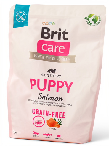 Brit care puppy salmón 3 kg
