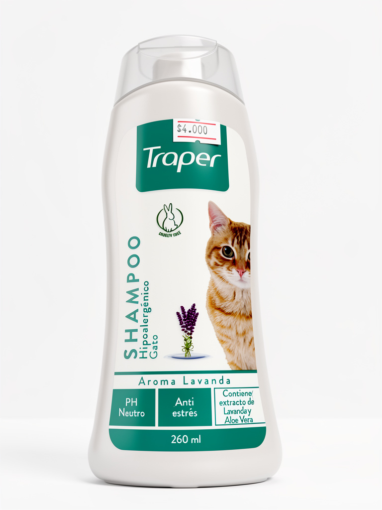 Shampoo gato traper