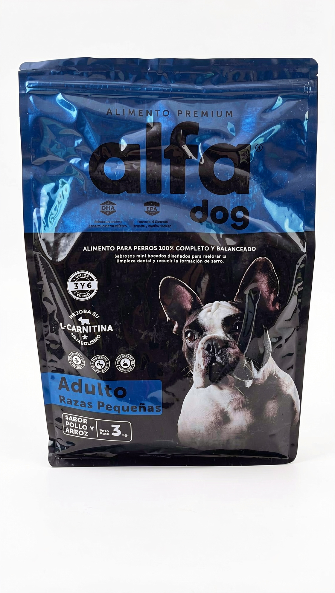 Alfa Dog raza pequeña 3 kg