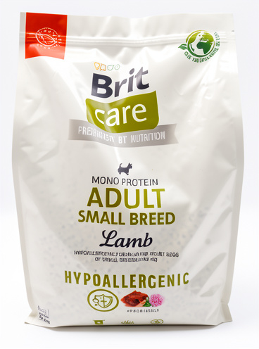 Brit care adulto small lamb 3 kg