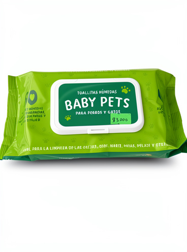 Toallas húmedas baby Pets