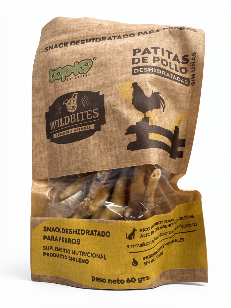 Snack patitas de pollo