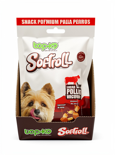 Snack softroll pollo/vacuno