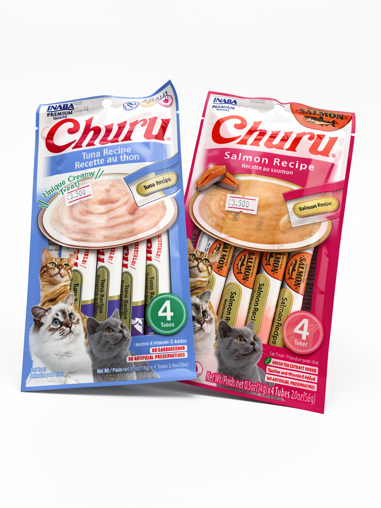 Churu gatos (4 un)