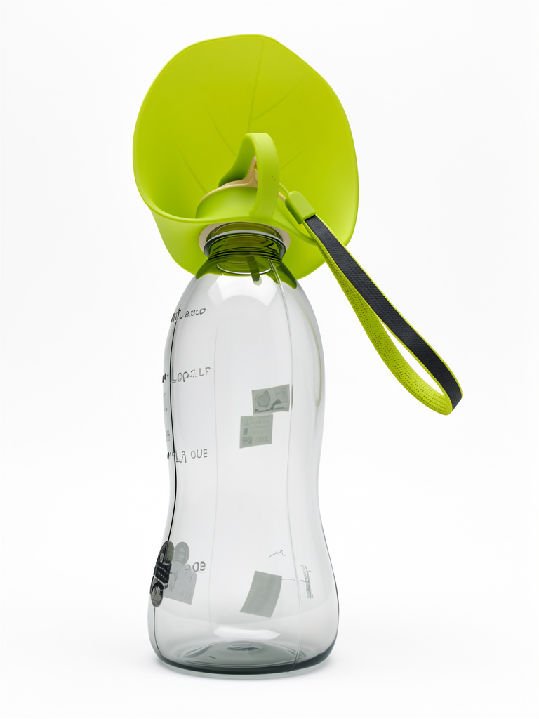 Botella paseo goma