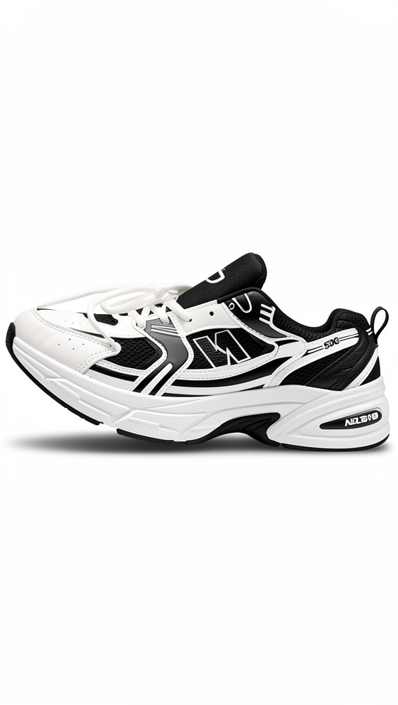 New fashion blanco - negro NNJ125 caballero