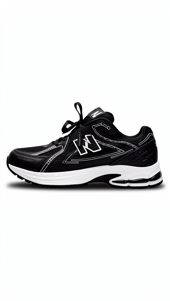 New fashion blanco - negro 818 caballero