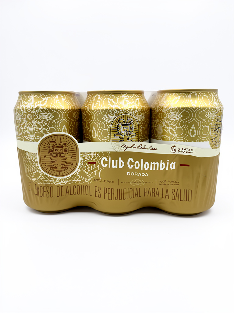 Club Colombia Dorada Six pack