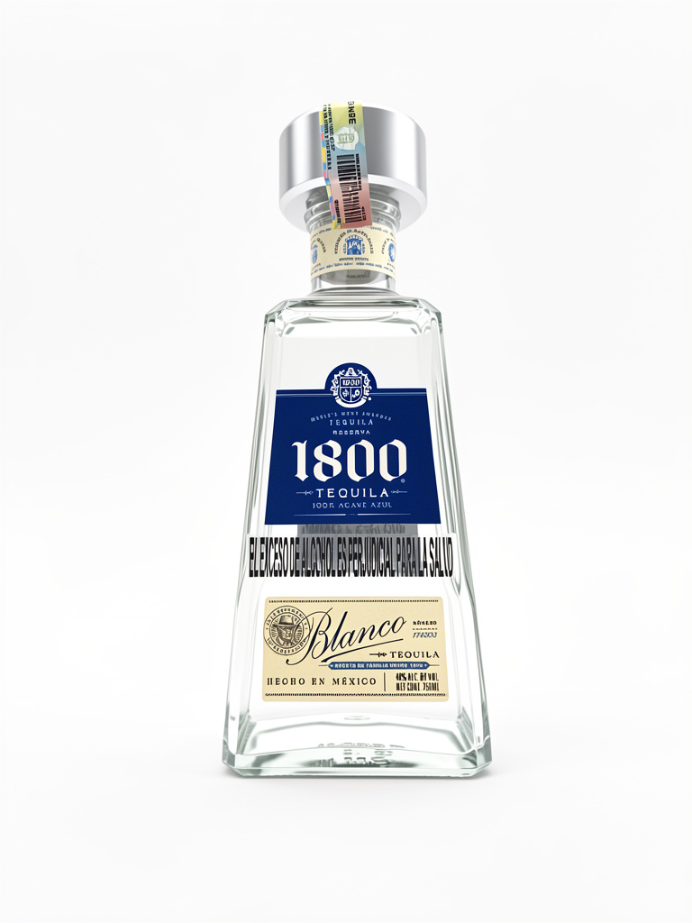 Tequila 1800 Silver x750ml
