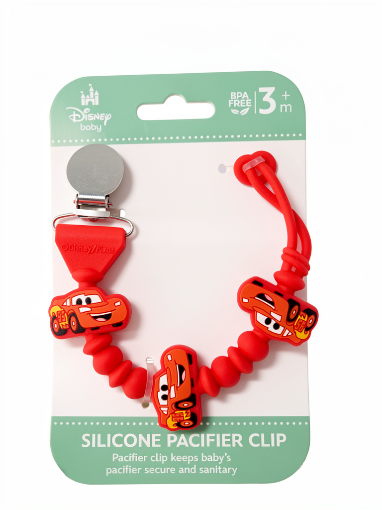 Disney baby clip rojo