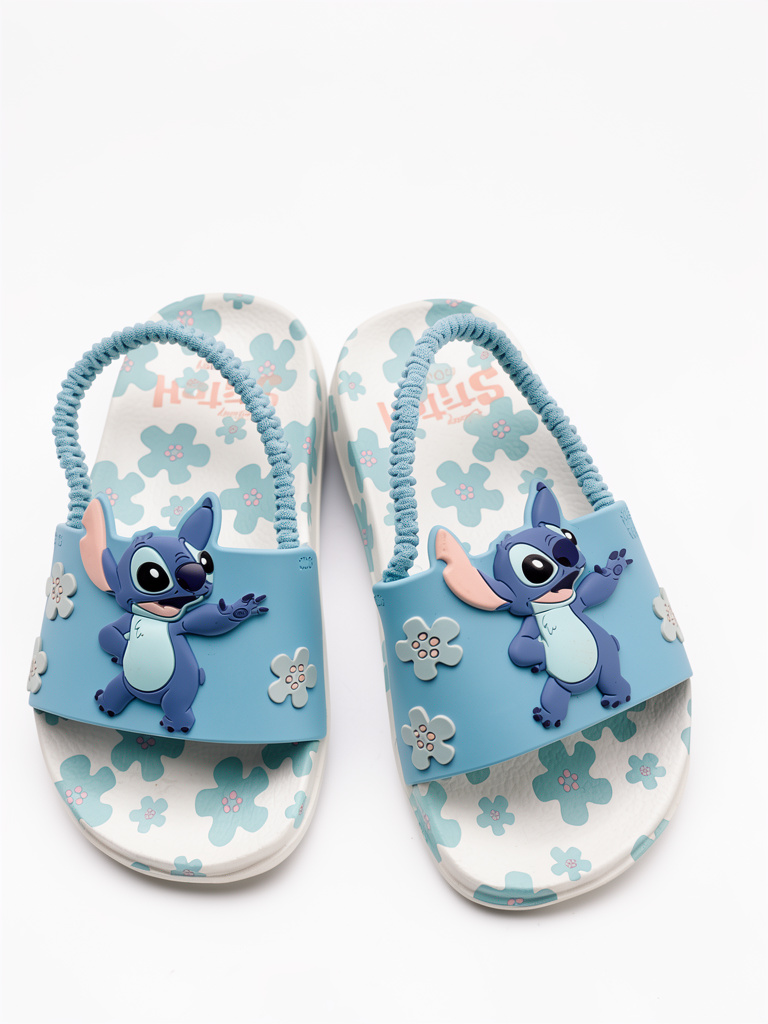 Sandalias Stitch celestes